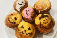 ハロウィンカップケーキ