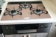 IHコンロからガスコンロへお取替えしました！