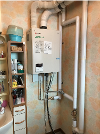リースが気に入って灯油給湯エコフィールに取り換え！｜施工事例｜北 